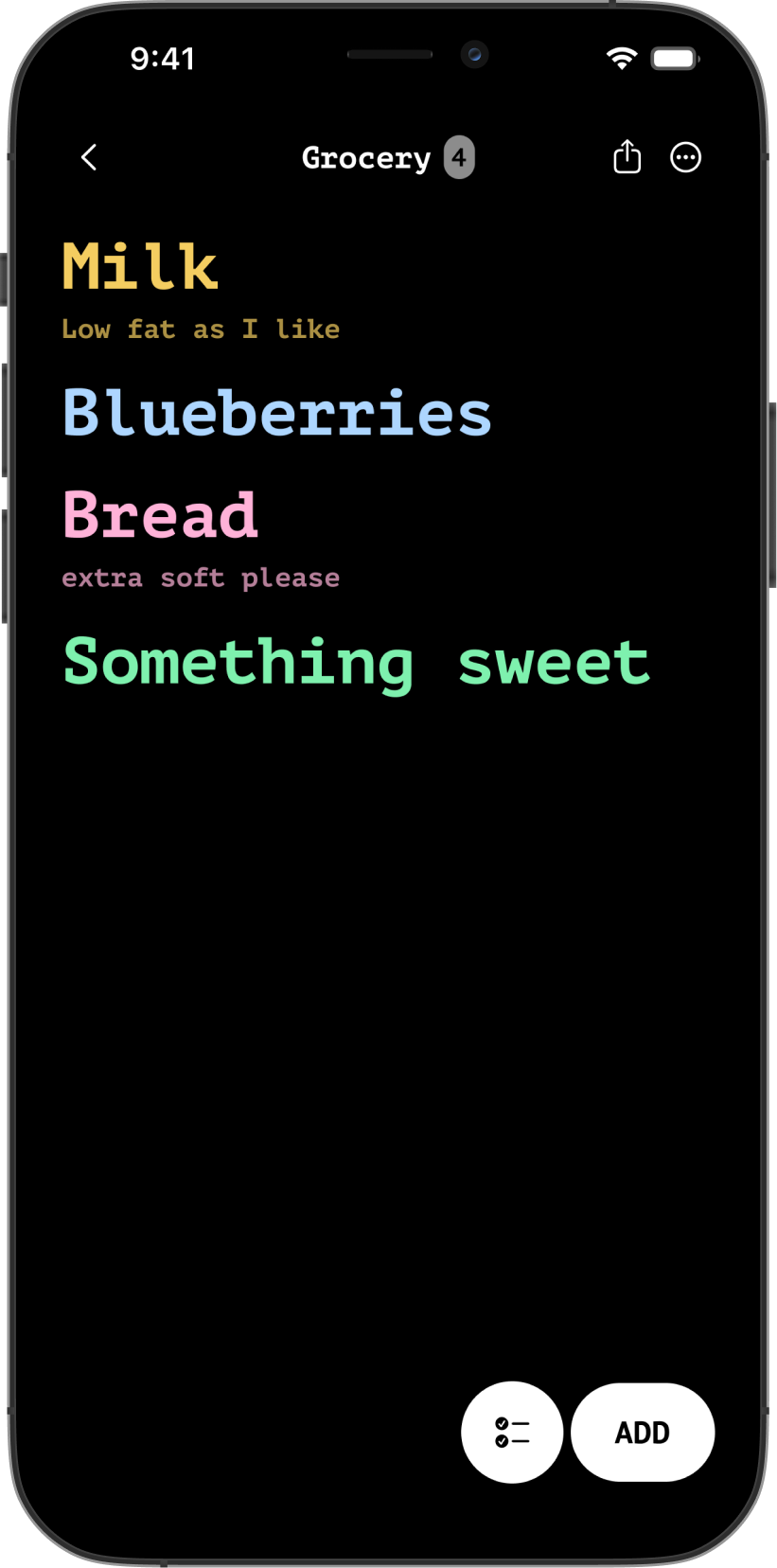 App screenshoot
